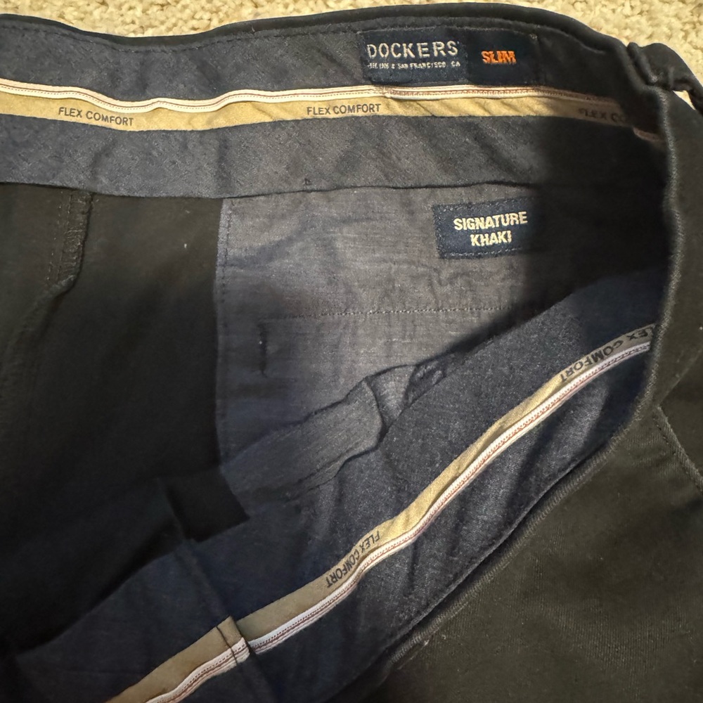 Dockers Black Flex Comfort Pants